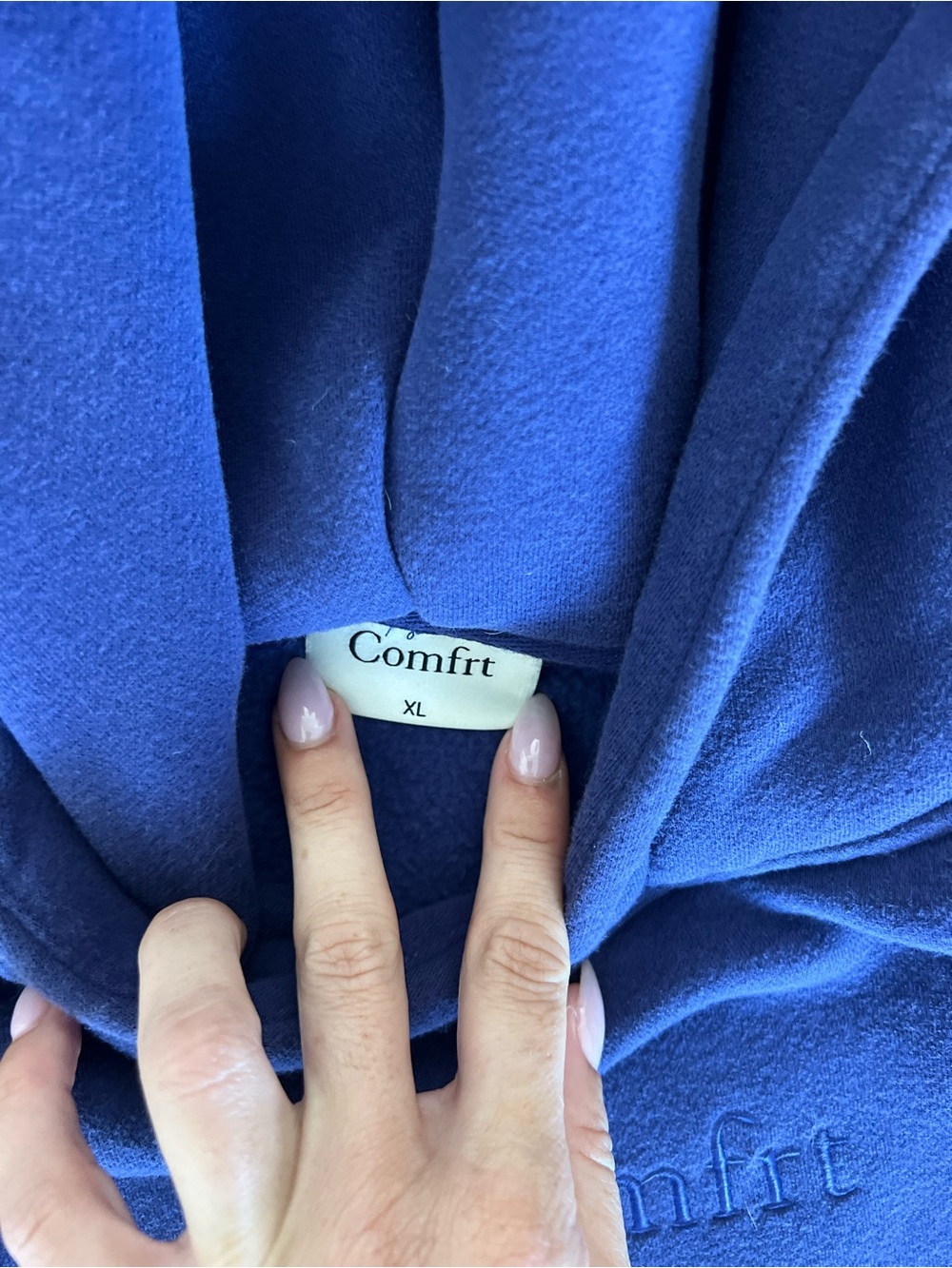 Comfrt Signature Hoodie Purple Size XL - Picture 11 of 15